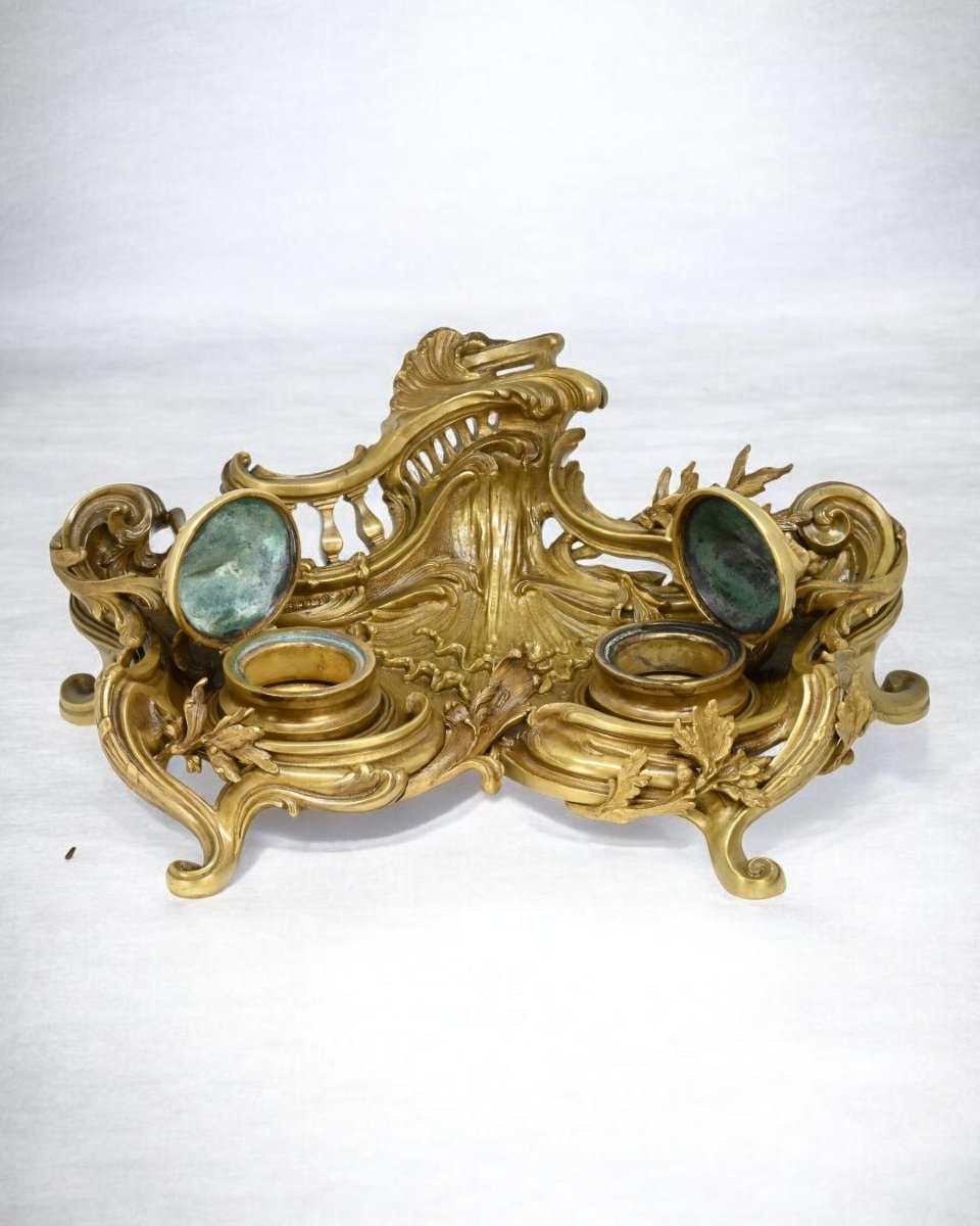 Calamaio in Bronzo - Napoleone III-photo-1